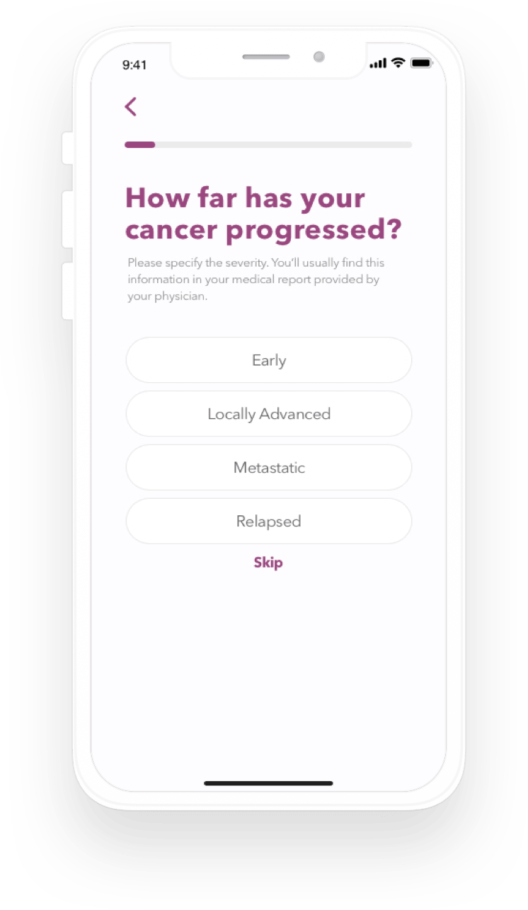 Curia-App-Cancer-Patient-Questionnaire